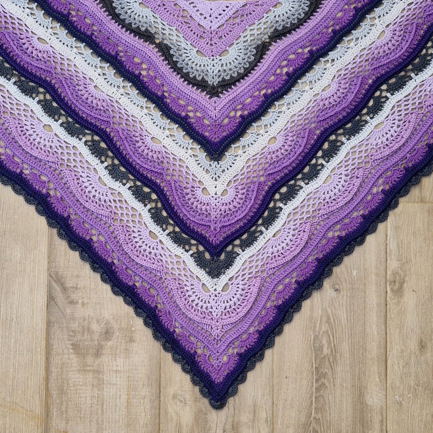 Darjeeling Tea Shawl Crochet Pattern