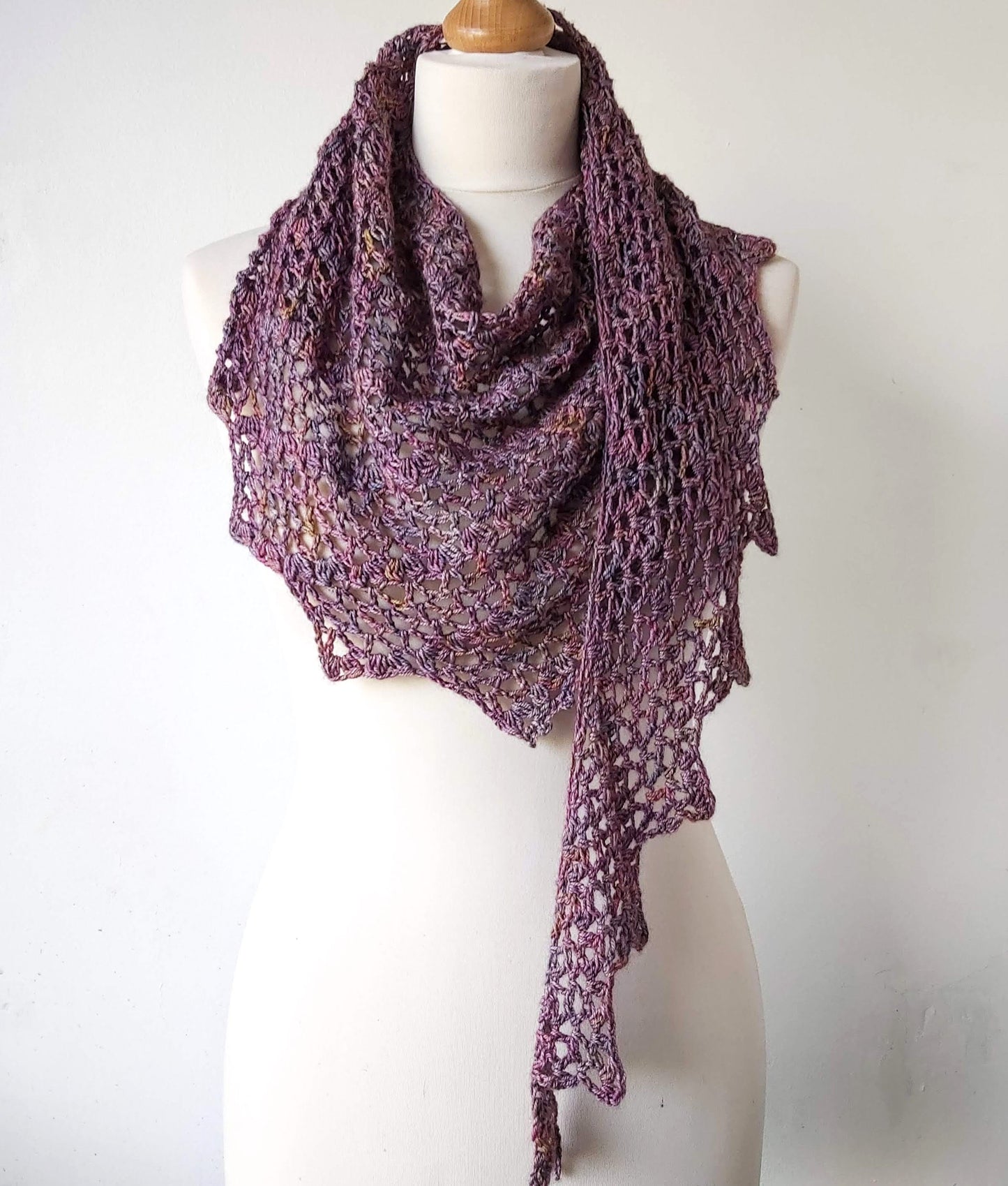 One Skein Crochet Shawl Pattern