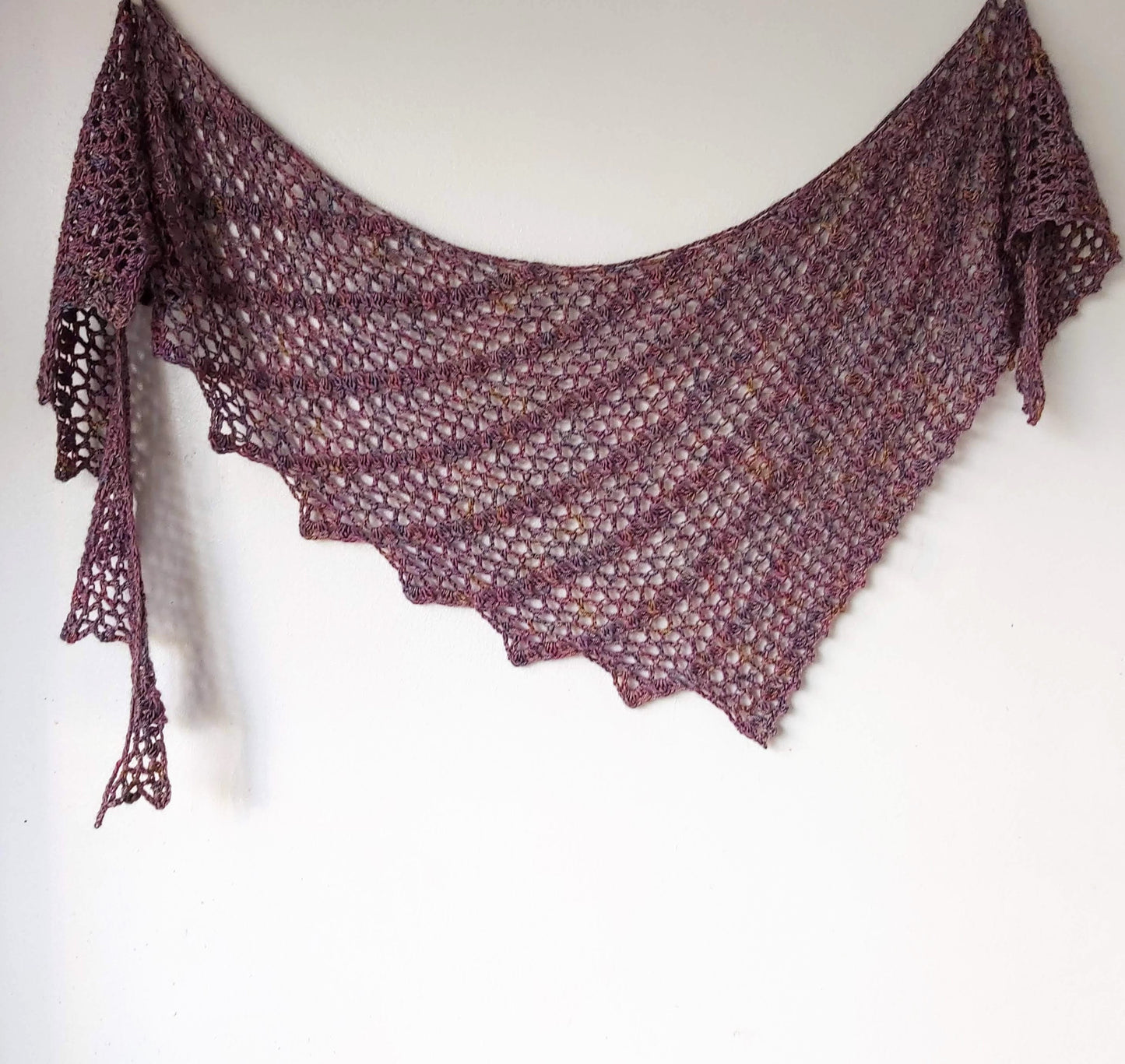One Skein Crochet Shawl Pattern by - CrochetArtHub