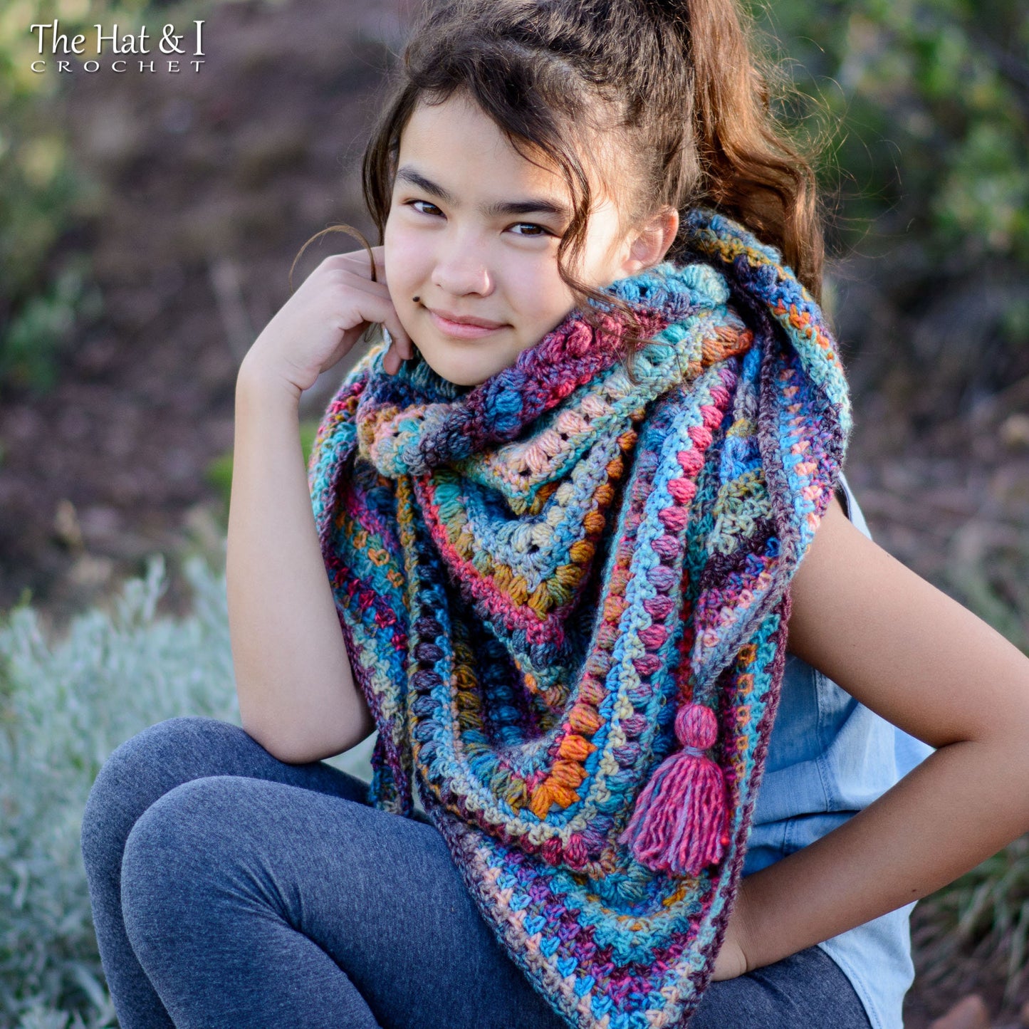 Bohemian Shawl Crochet Pattern - CrochetArtHub