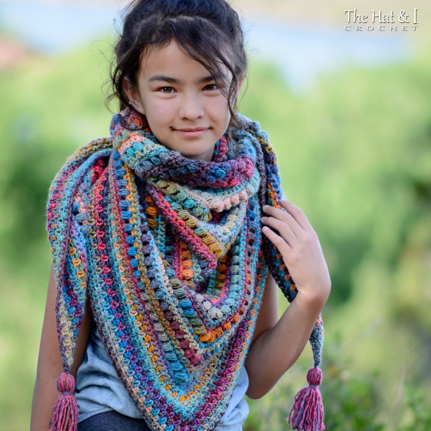 Bohemian Shawl Crochet Pattern - CrochetArtHub