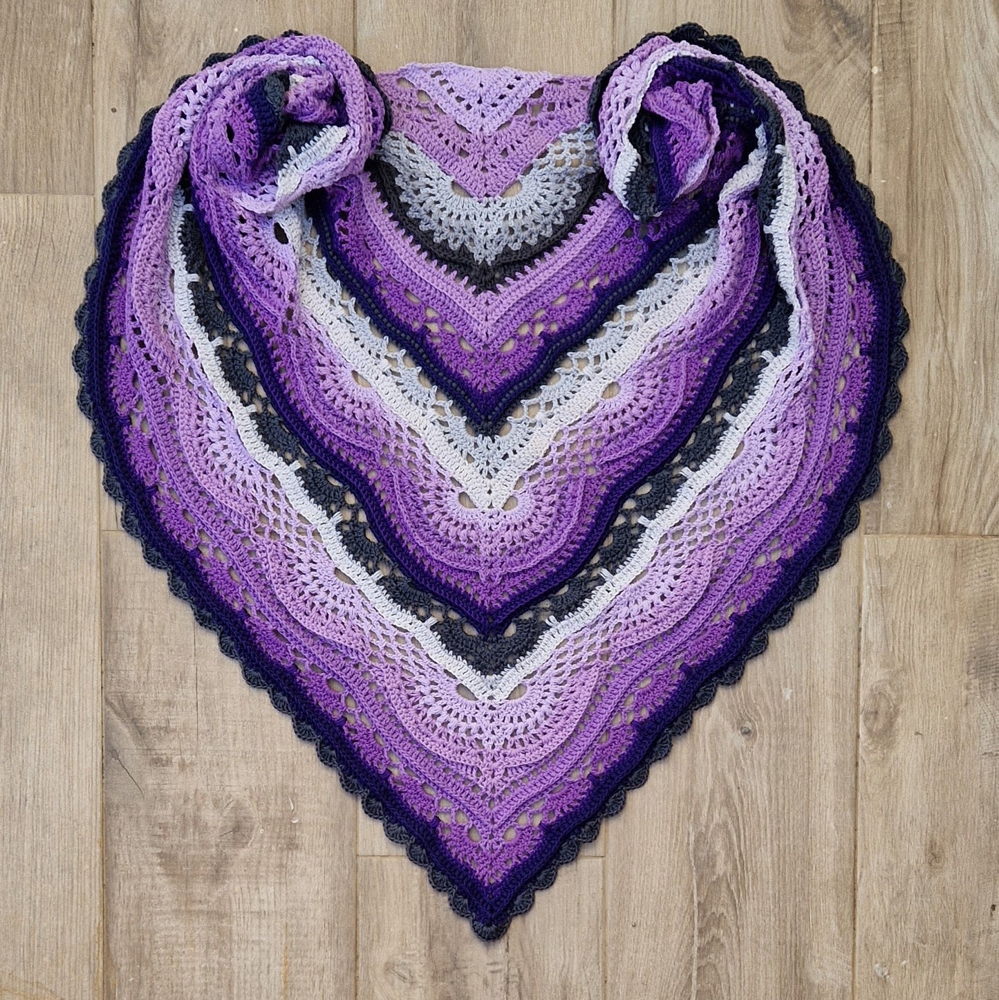 Darjeeling Tea Shawl Crochet Pattern