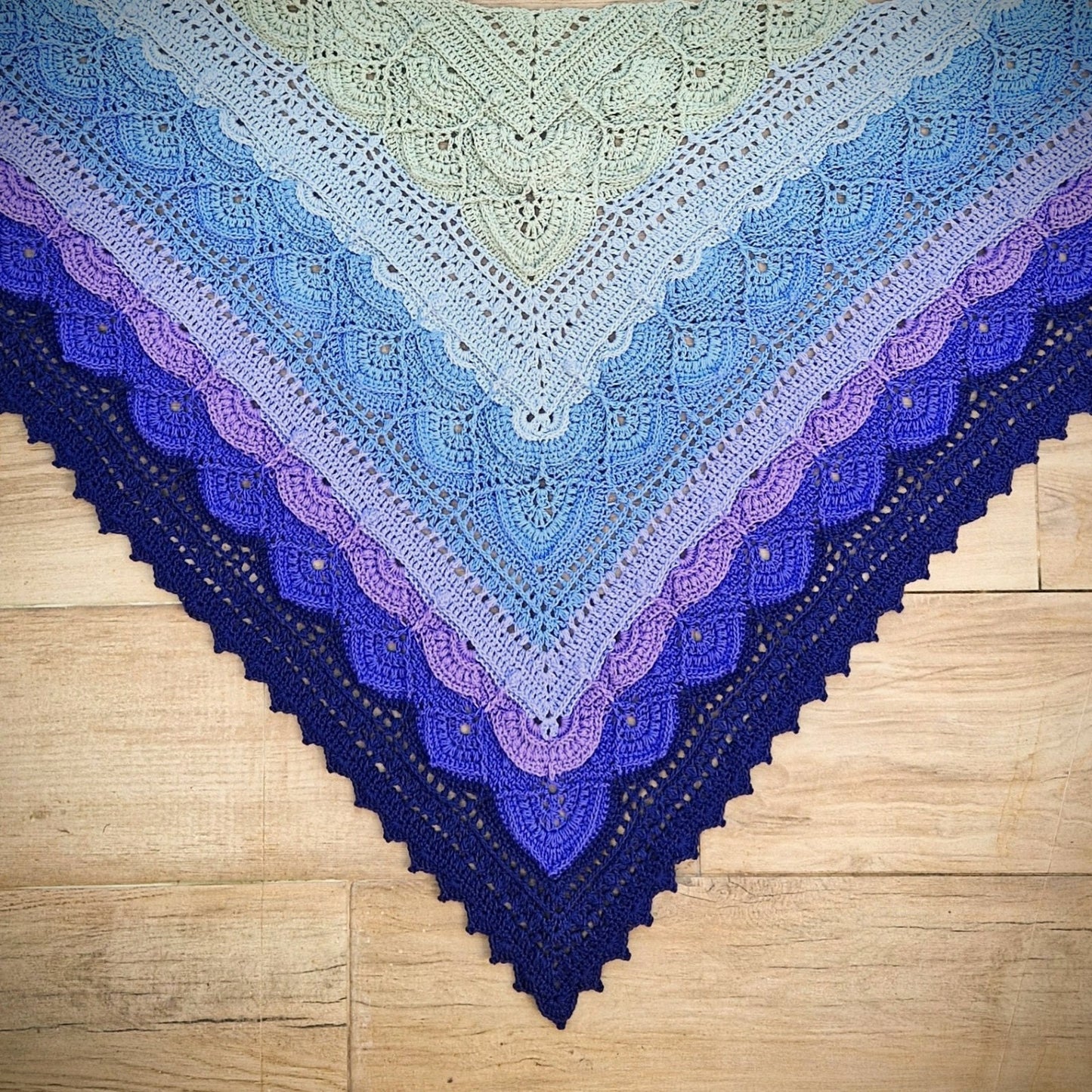Moroccan Mint Tea Crochet Shawl Pattern