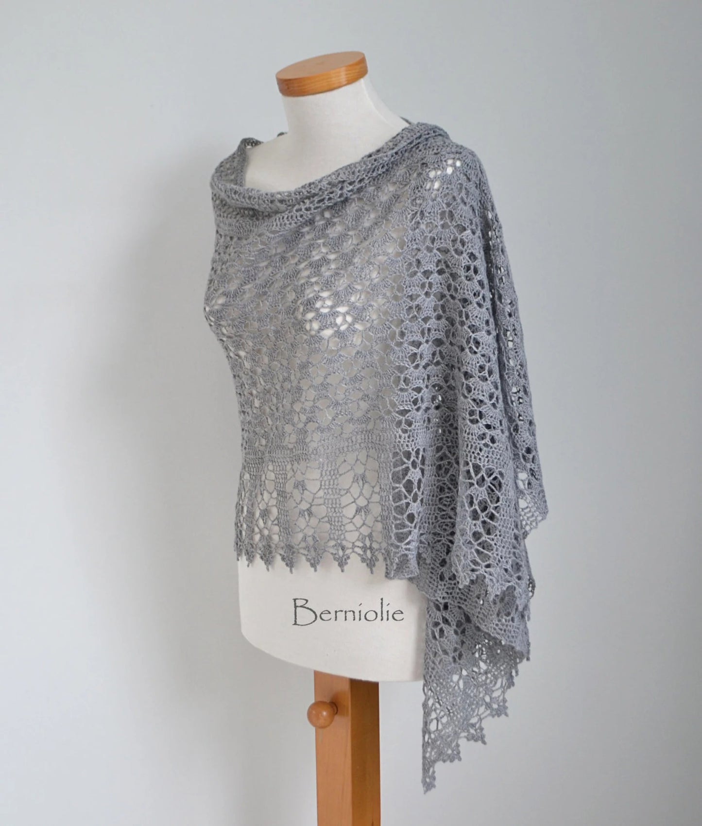 Grace Crochet Shawl Pattern by - CrochetArtHub