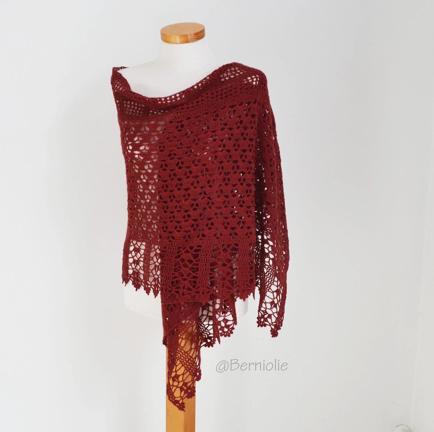 Grace Crochet Shawl Pattern by - CrochetArtHub