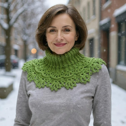 Maria Neck Warmer Crochet Pattern by - CrochetArtHub