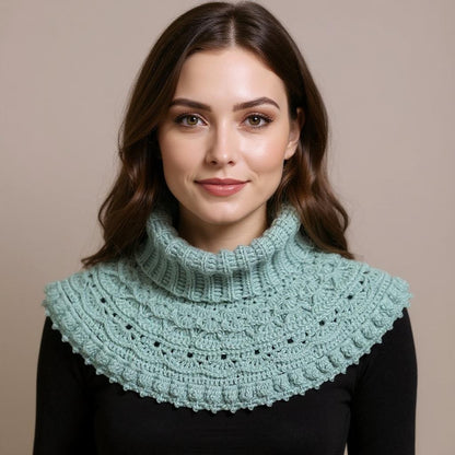 Frozen Beauty Neck Warmer Crochet Pattern by - CrochetArtHub