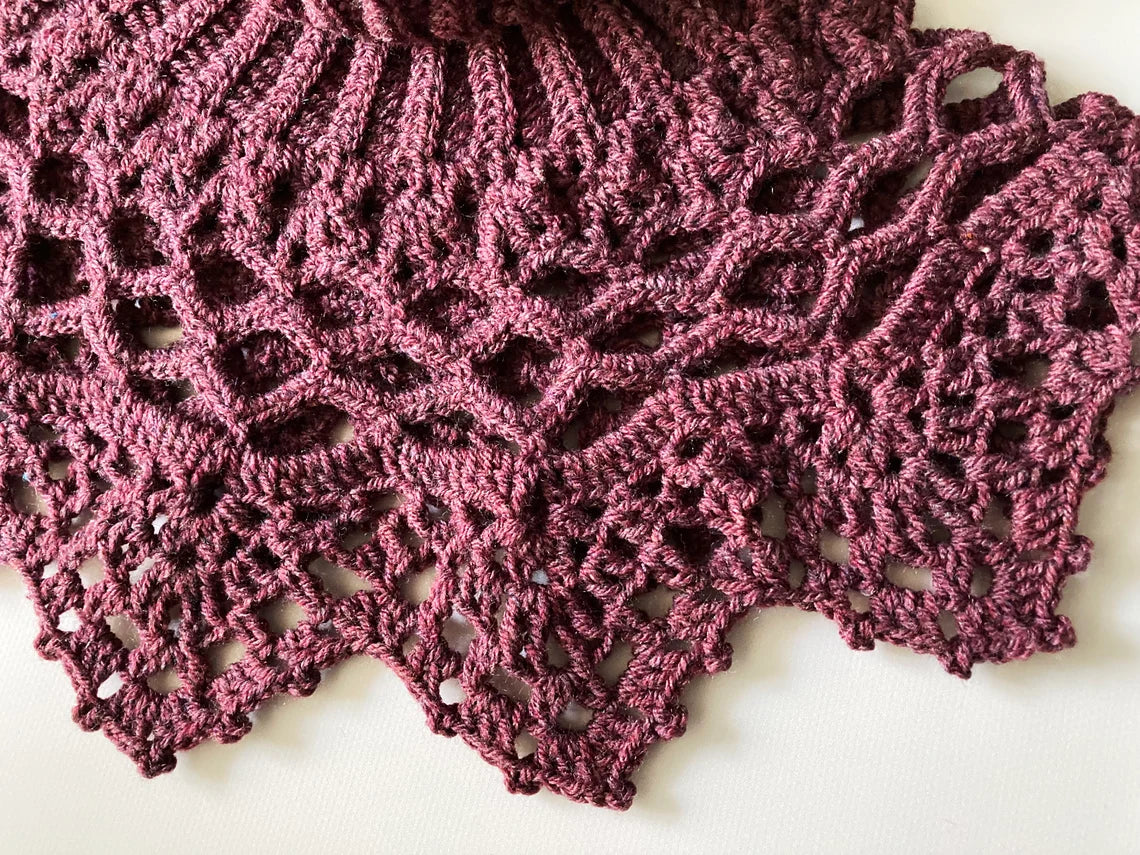 Mystery Cowl Neck Warmer Crochet Pattern - CrochetArtHub