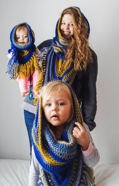 Bohemian Fringe Scarf Crochet Pattern