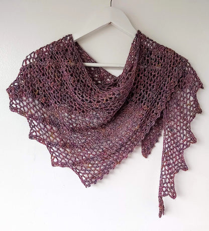 One Skein Crochet Shawl Pattern
