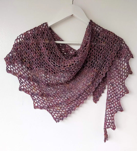 One Skein Crochet Shawl Pattern