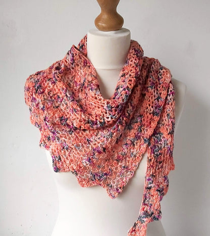 One Skein Crochet Shawl Pattern