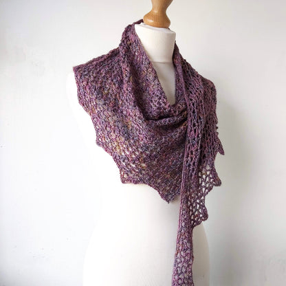 One Skein Crochet Shawl Pattern
