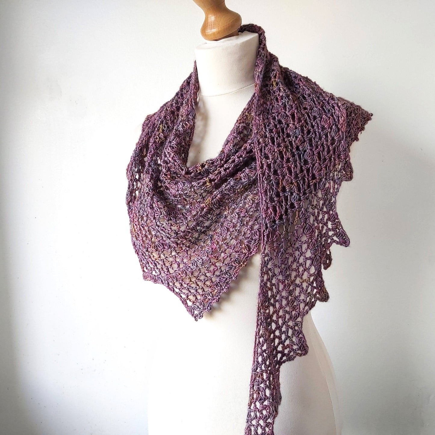 One Skein Crochet Shawl Pattern