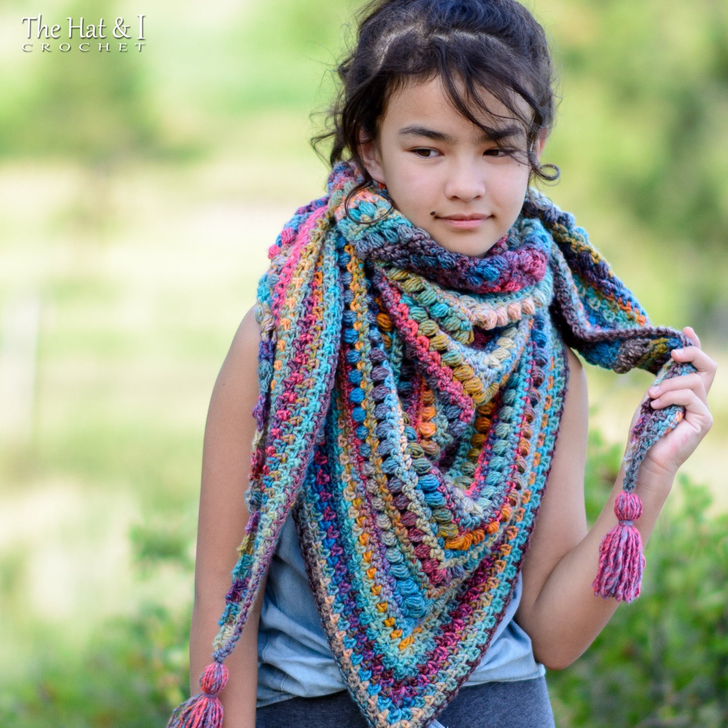 Bohemian Shawl Crochet Pattern - CrochetArtHub