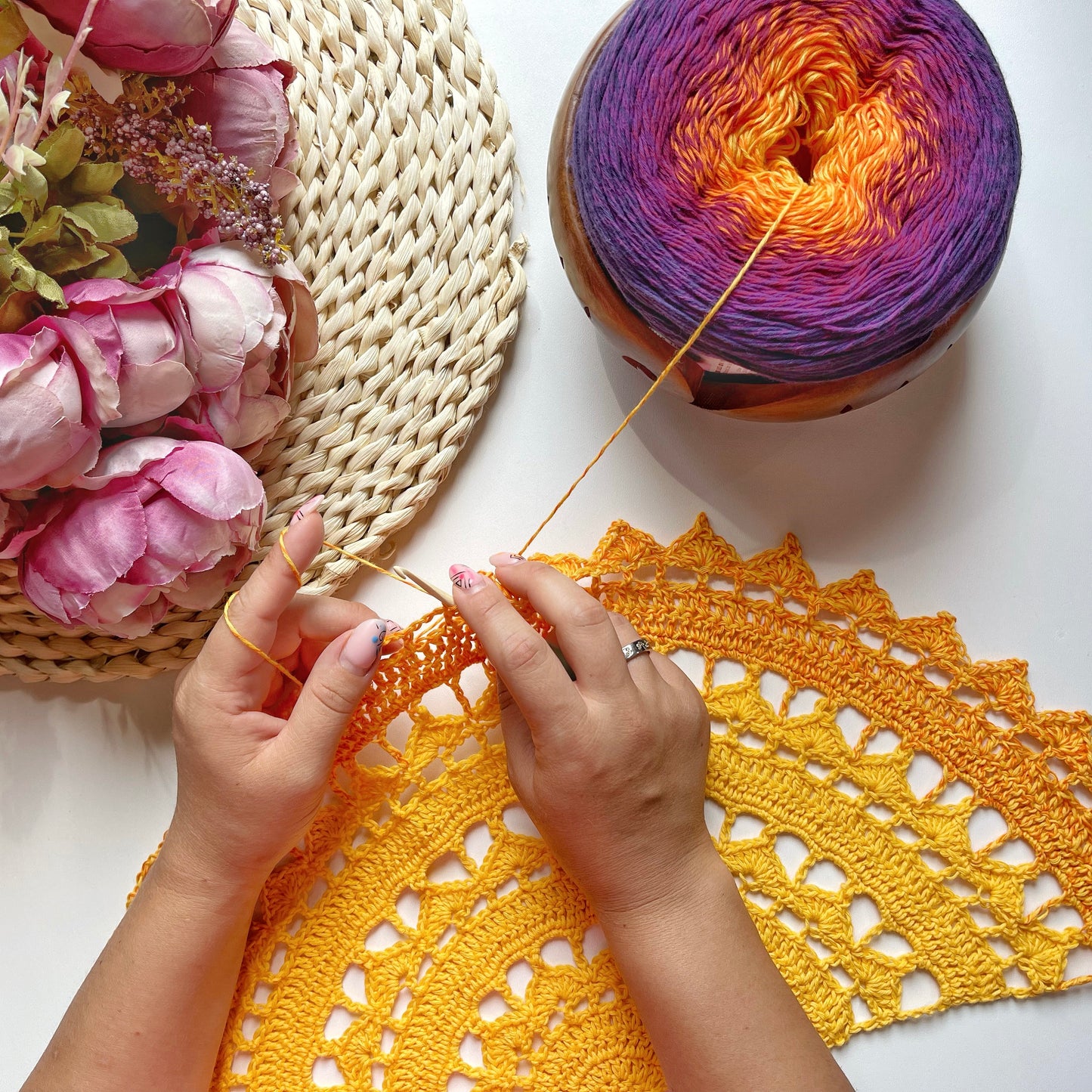 Númenna Shawl Crochet Pattern by - CrochetArtHub Crochet Art Hub