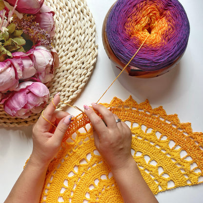 Númenna Shawl Crochet Pattern by - CrochetArtHub Crochet Art Hub