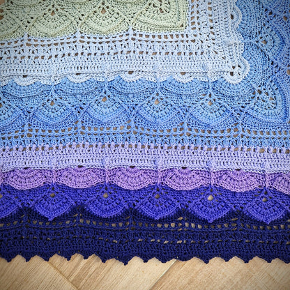 Moroccan Mint Tea Crochet Shawl Pattern