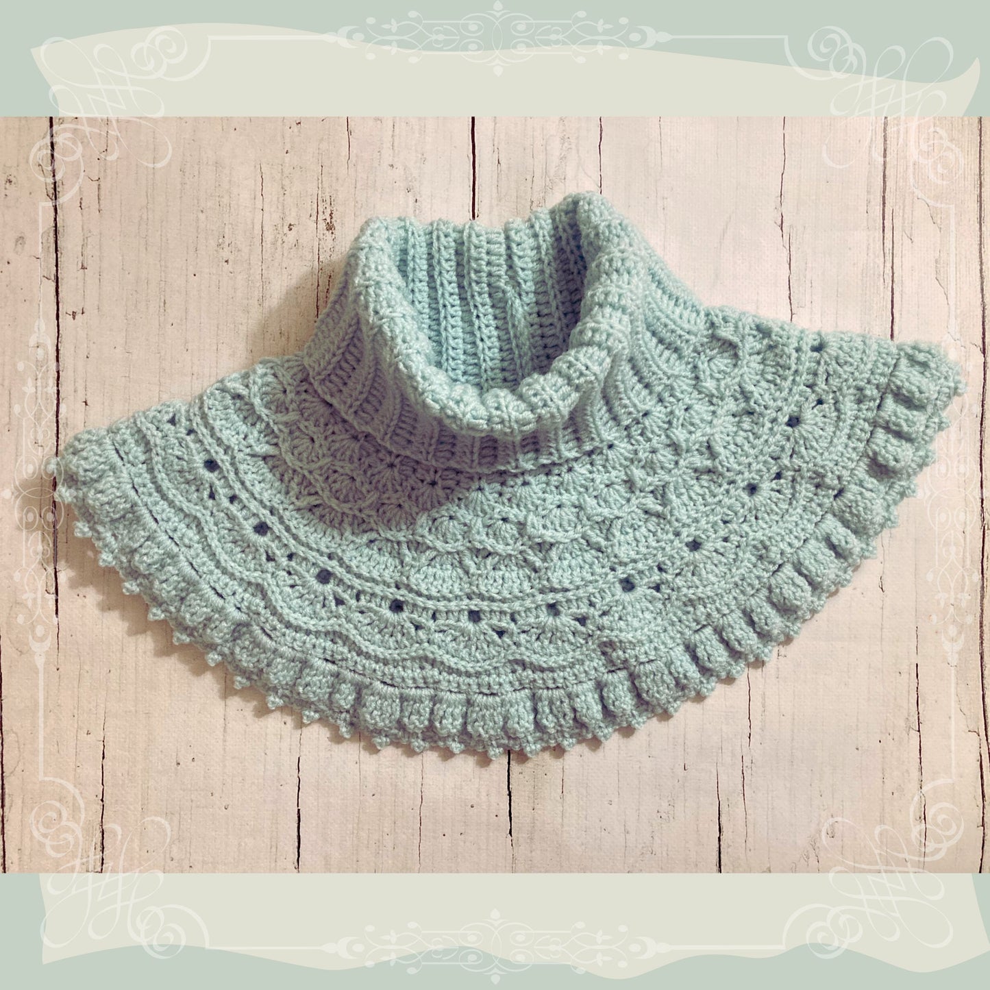 Frozen Beauty Neck Warmer Crochet Pattern - CrochetArtHub