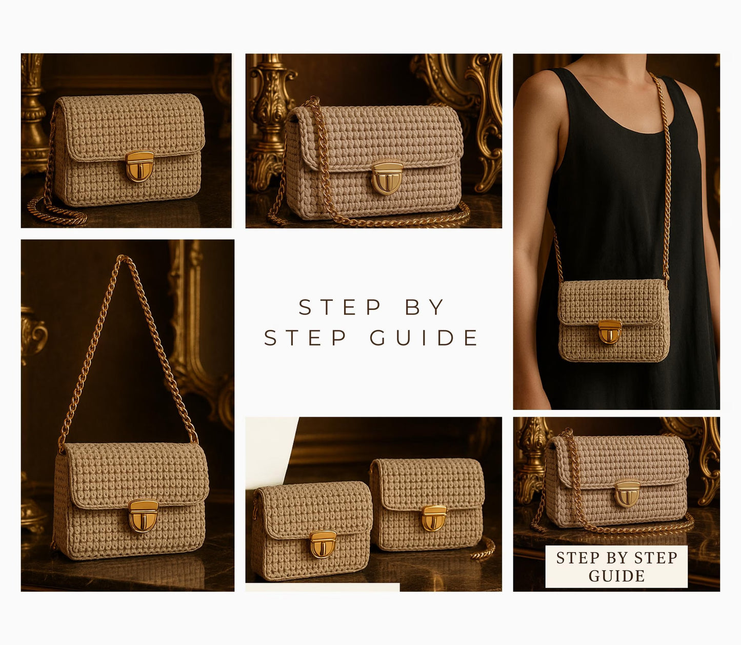 100 Luxury Crochet Handbag Patterns by - CrochetArtHub