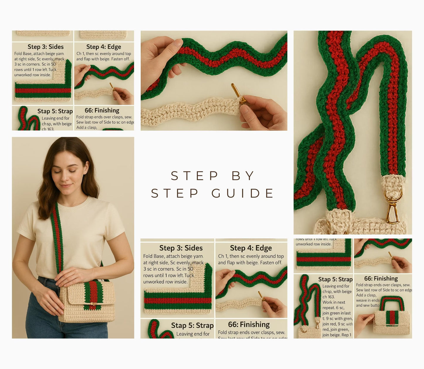 100 Luxury Crochet Handbag Patterns by - CrochetArtHub