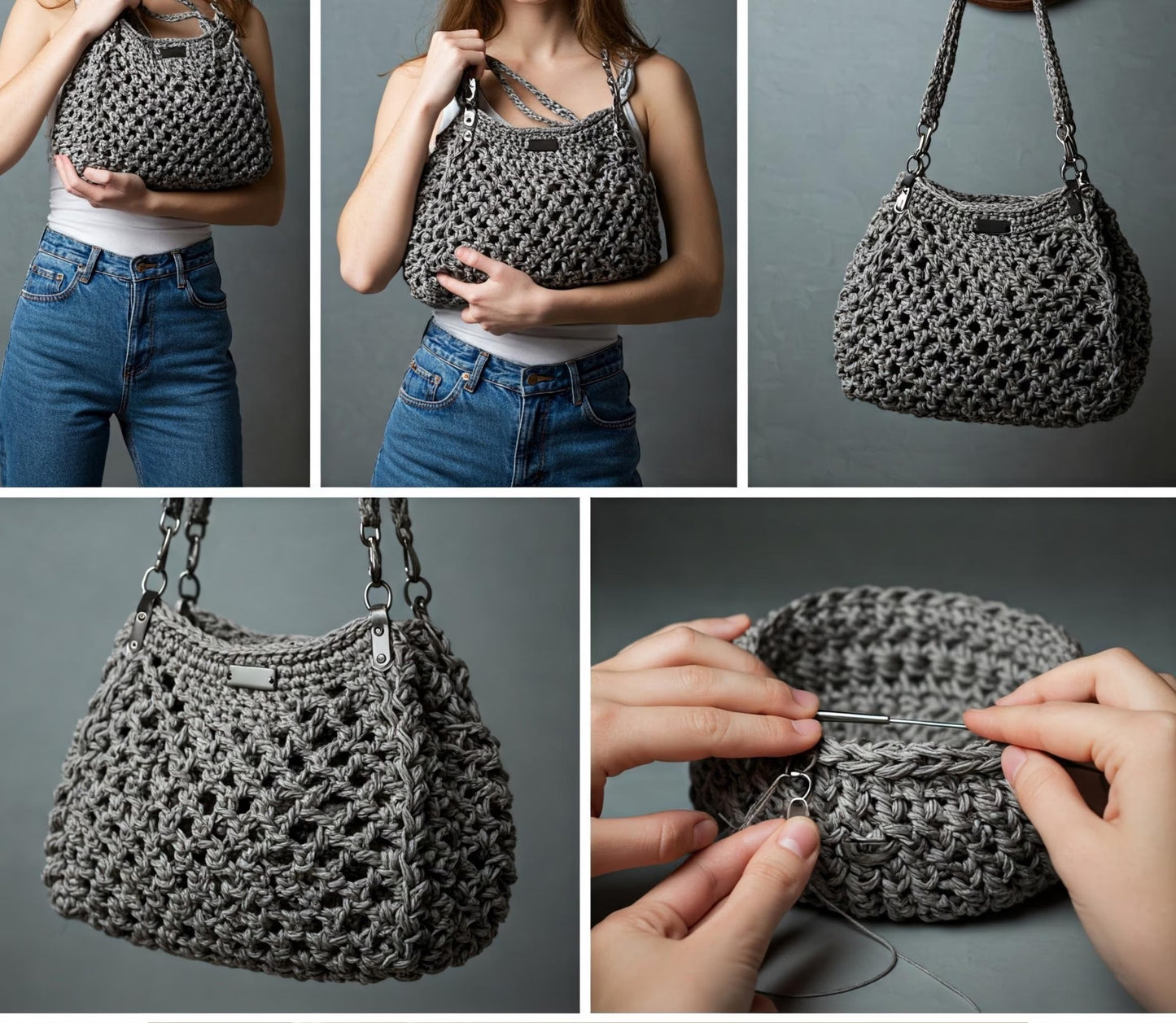 100 Luxury Crochet Handbag Patterns by - CrochetArtHub
