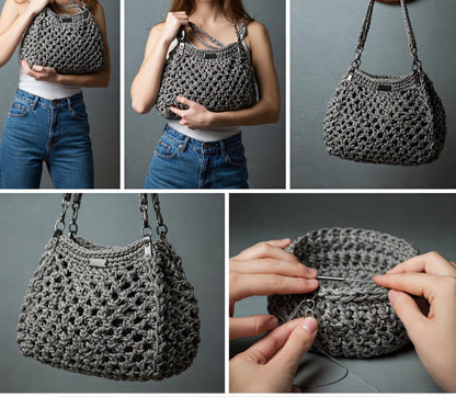 100 Luxury Crochet Handbag Patterns by - CrochetArtHub