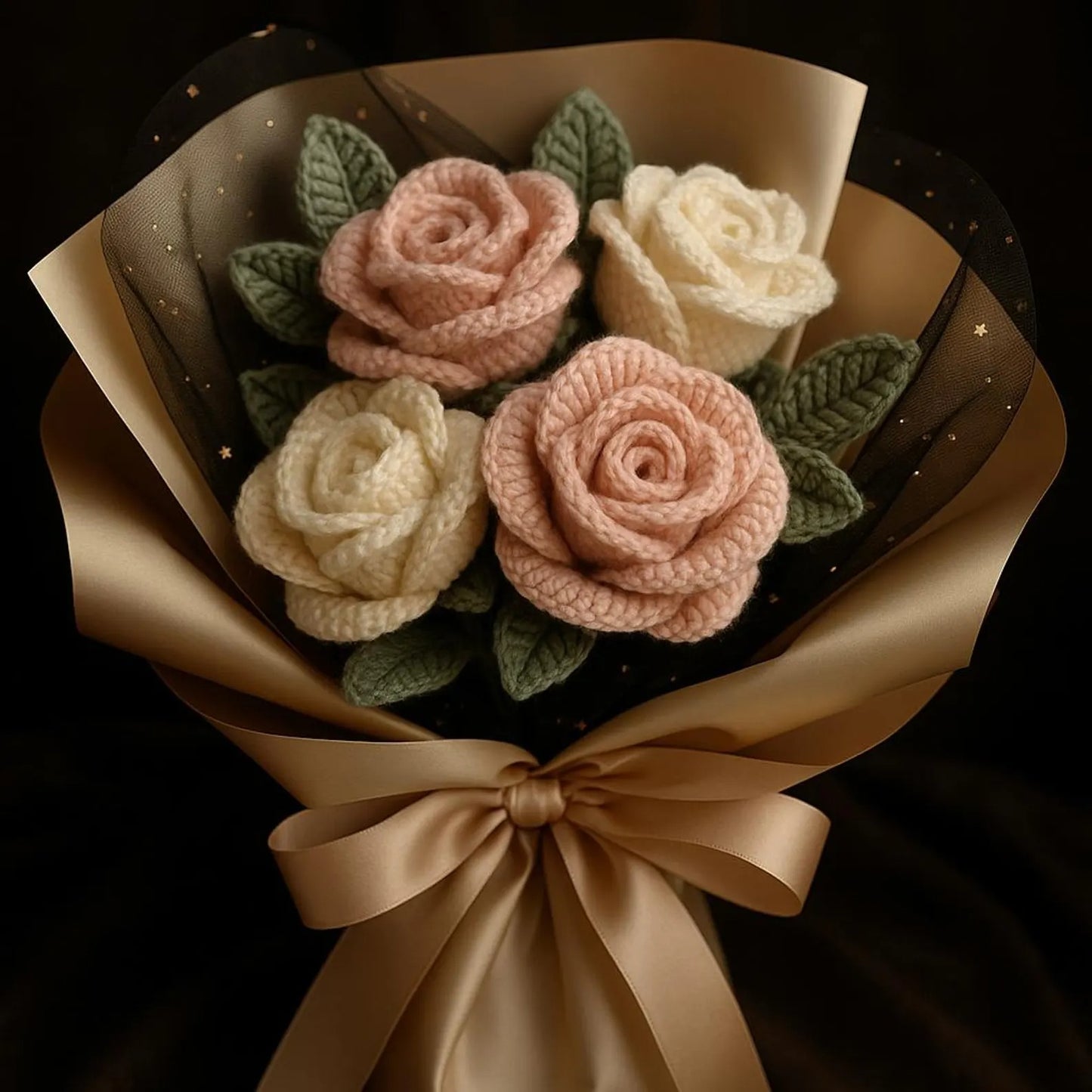 Rose Bouquet Crochet Flower Pattern by - CrochetArtHub