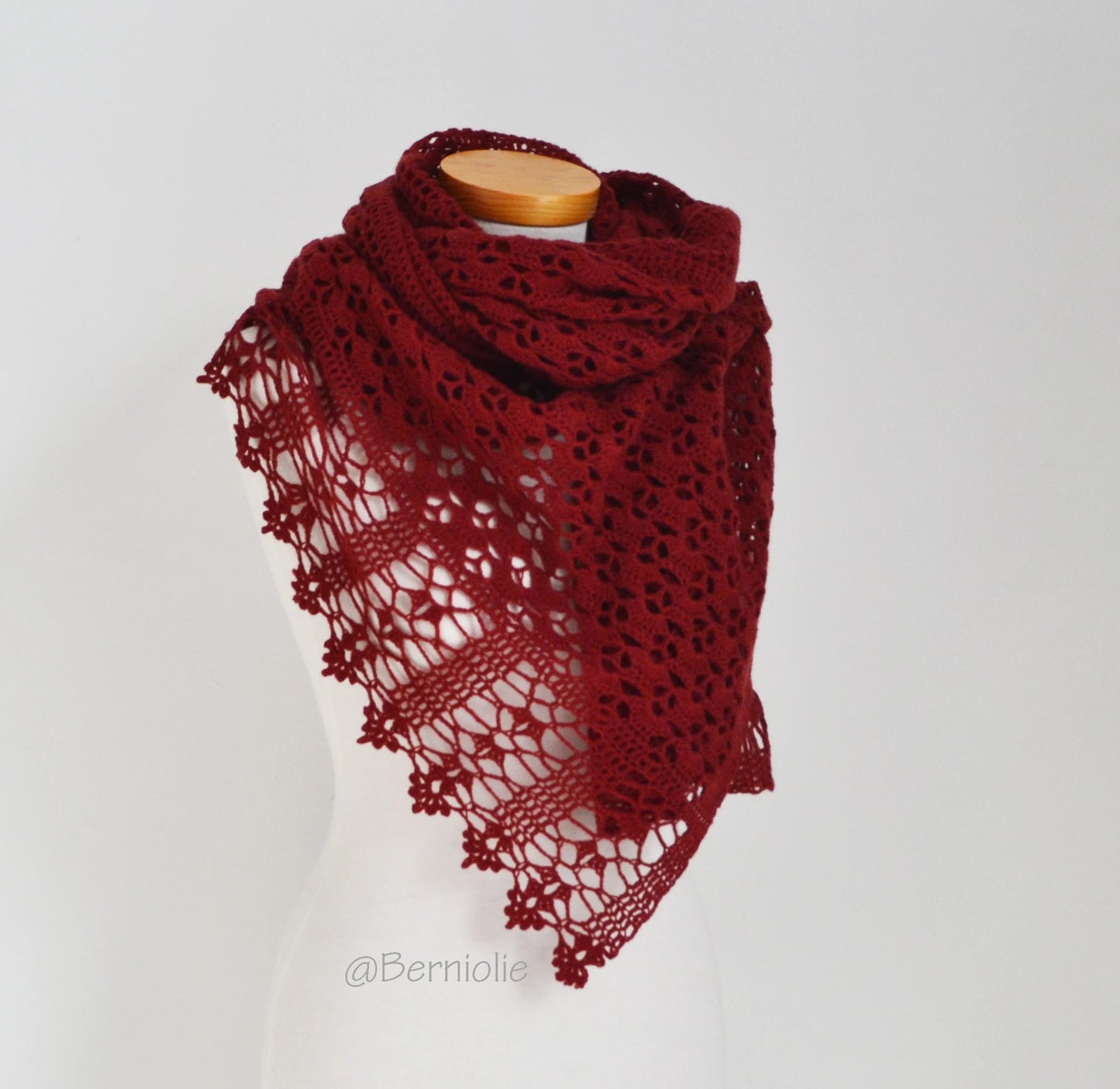 Grace Crochet Shawl Pattern by - CrochetArtHub